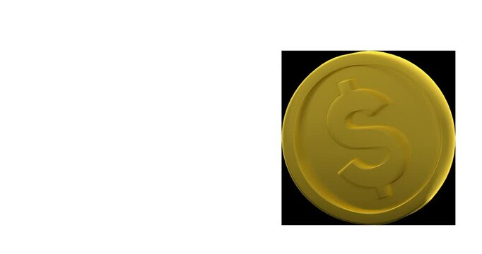 Gold Dollar Coins On Alpha Loop