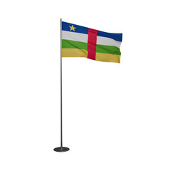 Central African Republic Flag 3