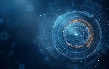 Obraz premium Abstract background of future technology