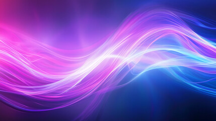 Pastel Gradient Light Waves Abstract Background