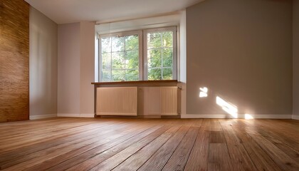 Obraz premium Empty space inside an apartment