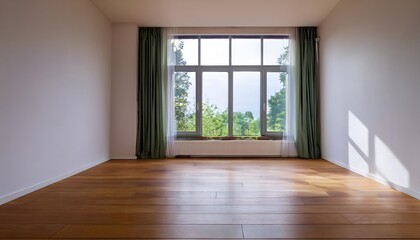 Fototapeta premium Empty space inside an apartment