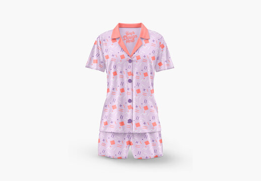 Women's Pajamas Mockup