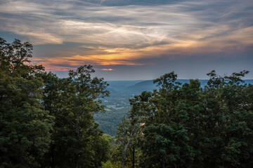 West Virginia sunset