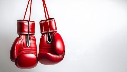 red boxing gloves
