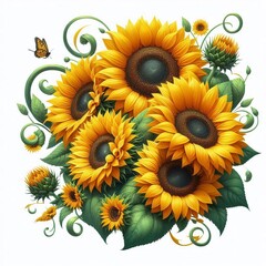 Fototapeta premium Sonnenblume