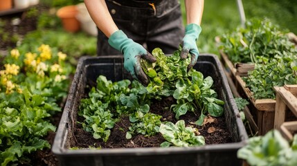 Urban Garden Composting Initiative, an eco-friendly community effort to transform organic waste into nutrient-rich compost, promoting sustainability and enhancing urban greening.