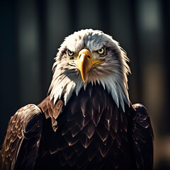 Obraz premium american bald eagle