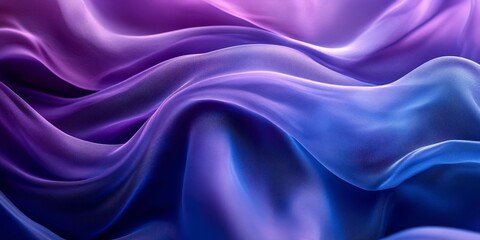 Obraz premium Smoky Blue Abstract Background with Fluid Shapes