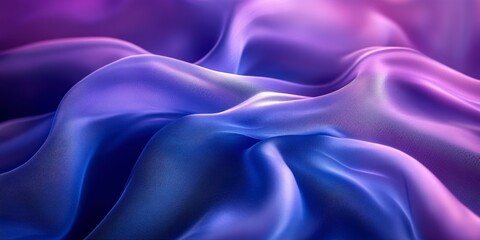 Obraz premium Smoky Blue Abstract Background with Fluid Shapes