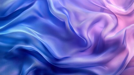 Obraz premium Smoky Blue Abstract Background with Fluid Shapes