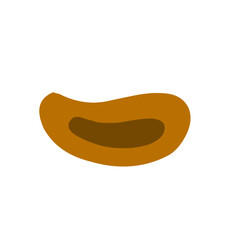 hollow ground vector