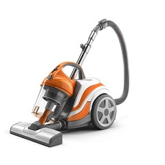 Vacuum cleaner isolated on white background.