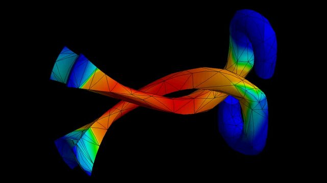 Mechanic simulation engineering - Stress and breakpoint analysis of cellphone support under force and moment conditions