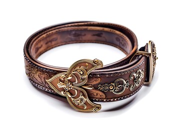 Luxary Belt isolated on white background.