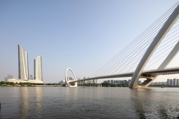 bridge over the river