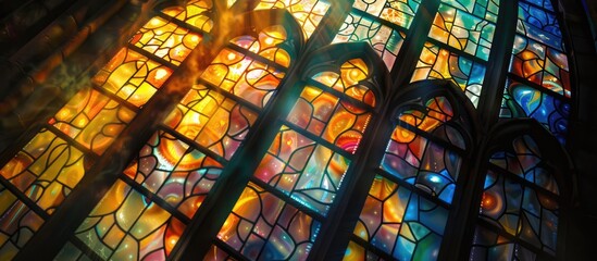 Abstract Church Window