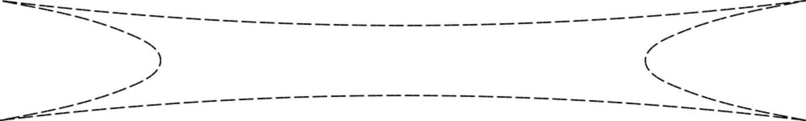 Dashed line square shapes. Elements for design