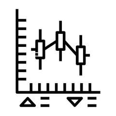 forex chart Line Icon