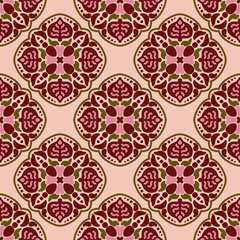 seamless pattern with flowers