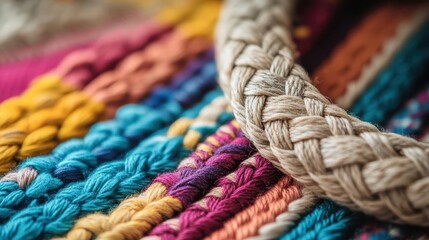 Close-up of a sustainable fashion accessory label, highlighting eco-friendly and ethical production practices