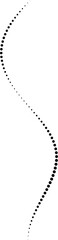 Line dotted halftone waves. Creative shape element