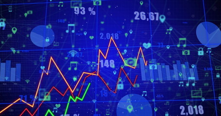 Image of digital data processing over gird