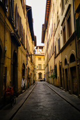 Streets of Florence at summer