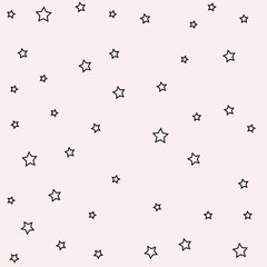 seamless pattern with star