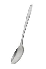 Silver spoon on transparent background png