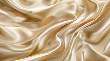 Soft pastel champagne background gradient on silk. Rich matte shimmer for special occasions. Template for celebrations.