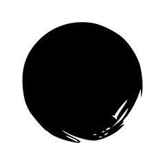 Black Brush strokes isolated on white background. Brush strokes grunge background. Vector brush stroke texture. Black ink, paint splatter.