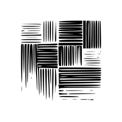 Black Brush strokes isolated on white background. Brush strokes grunge background. Vector brush stroke texture. Black ink, paint splatter.