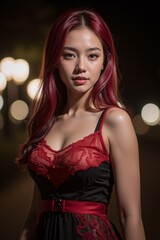Fototapeta premium beautyful female model fashion