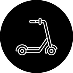 Kick Scooter Icon