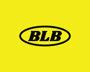 BLB Logo design vector template. BLB