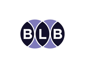 BLB Logo design vector template. BLB