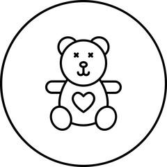 Fototapeta premium Teddy Bear Icon