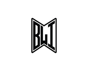 BLI logo design vector template. BLI