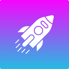 Fototapeta premium Rocket Icon