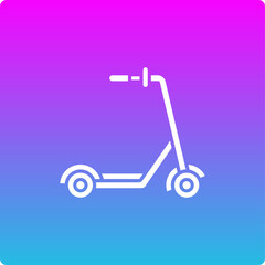 Kick Scooter Icon