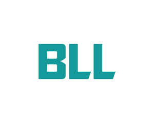 BLL logo design vector template. BLL