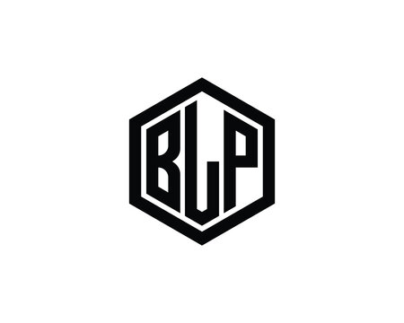 BLP logo design vector template. BLP