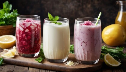 Flavorful Probiotic Diet: Kombucha, Yogurt, and Sauerkraut for Balance