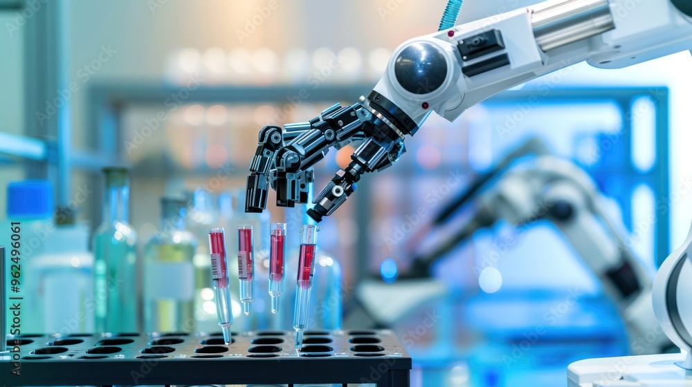 Poster robotics in the laboratory