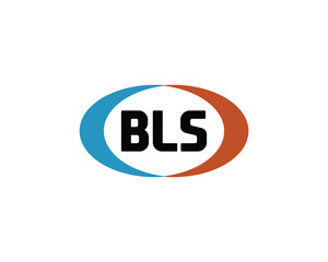 BLS Logo design vector template. BLS