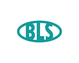 BLS Logo design vector template. BLS