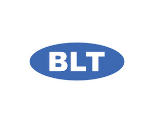 BLT Logo design vector template. BLT