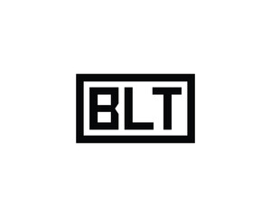 BLT Logo design vector template. BLT