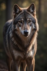 Fototapeta premium wolf, dog, animal, wild, mammal